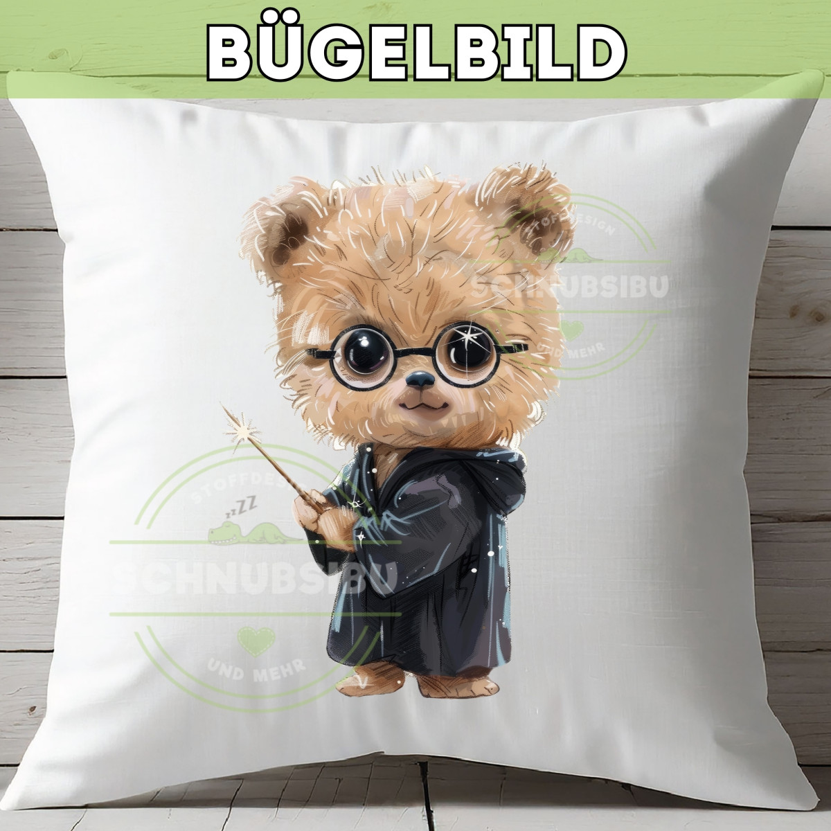 Bügelbild Magic Teddy 02